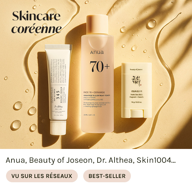 Skincare coréenne - juin 2025