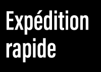 EXPÉDITION RAPIDE - Fond Noir