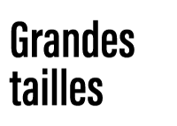 GRANDES TAILLES - Fond Blanc