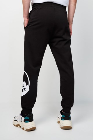 Biologisch Katoen Joggingbroek Moledo Logo - Zwart