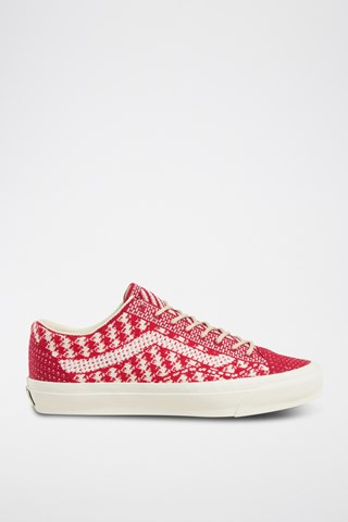 Tennis Old skool 36 - Rouge et gris