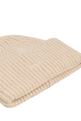Bonnet Densmore Wide Cuff Beanie - Beige