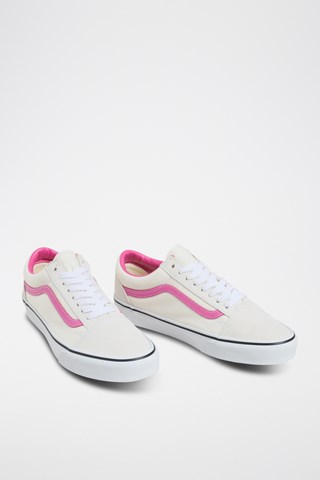 Baskets en cuir Old Skool - Ecru