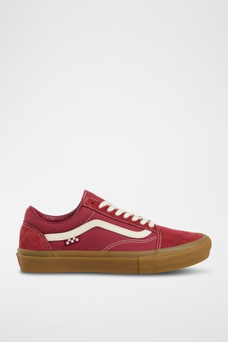 Chaussures de skateboard Old Skool - Rouge