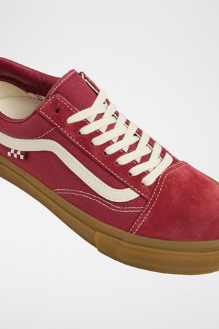 Chaussures de skateboard Old Skool - Rouge