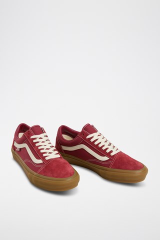 Chaussures de skateboard Old Skool - Rouge