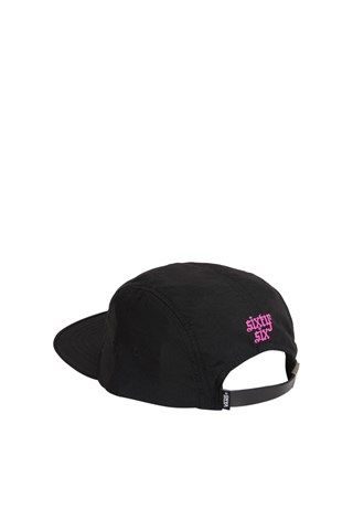 Casquette - Noir et fuchsia