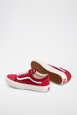 Baskets en nubuck LX Old Skool - Rouge
