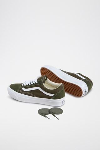 Baskets en nubuck LX Old Skool - Vert olive