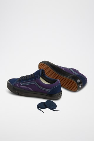 Baskets en nubuck LX Old Skool 36 - Bleu marine