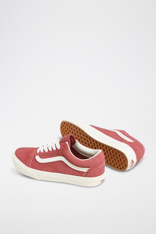 Baskets en nubuck Old Skool - Rouge