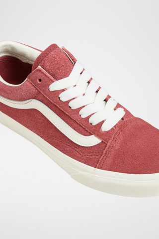 Baskets en nubuck Old Skool - Rouge