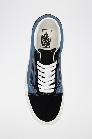 Baskets en nubuck Old Skool - Bleu marine