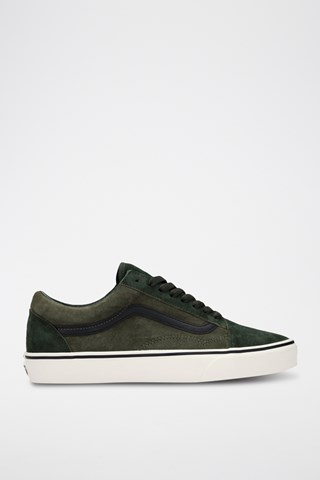 Baskets en nubuck Old Skool - Vert foncé