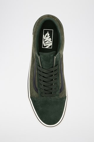 Baskets en nubuck Old Skool - Vert foncé