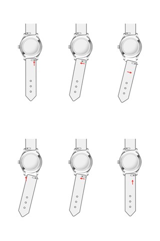 Relógio de quartzo em aço - GMT - Prateado e verde - Paul McNeal