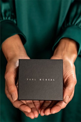 Relógio de quartzo em aço - GMT - Prateado e azul-marinho - Paul McNeal