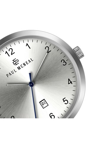 Relógio de quartzo em aço Prateado   - Paul McNeal