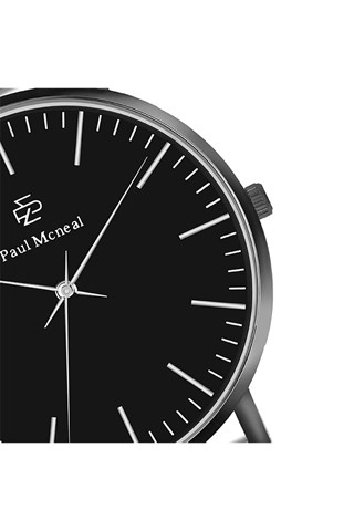 Relógio de quartzo em aço Preto  - Paul McNeal