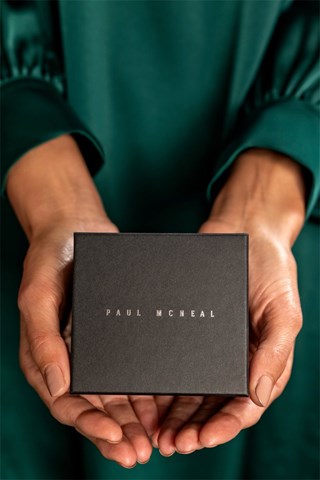 Relógio de quartzo em aço Taquímetro - Prateado e preto - Paul McNeal