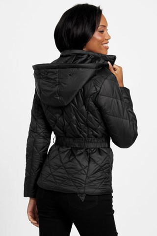 Blusão com capuz Zaila - Preto