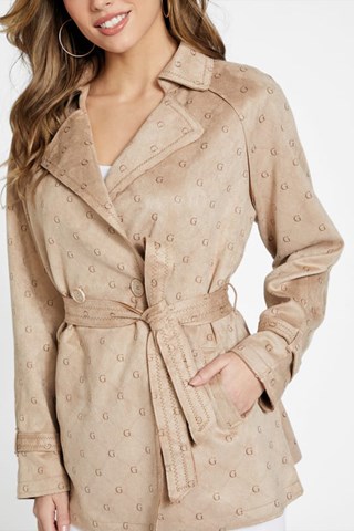 Trench Clio - Castanho-claro