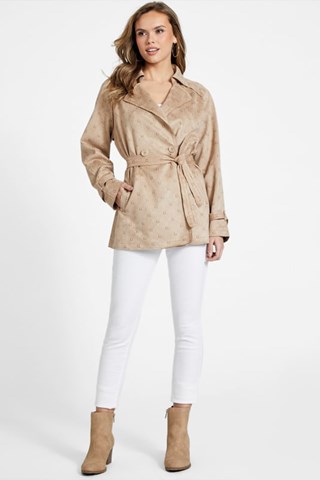 Trench Clio - Castanho-claro