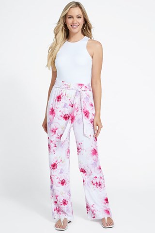 Calças palazzo Lottie - Branco