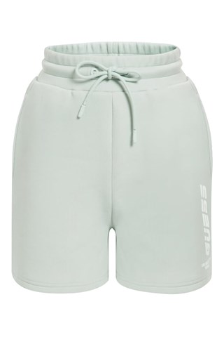 Calções de cintura alta Camilla - Verde-água