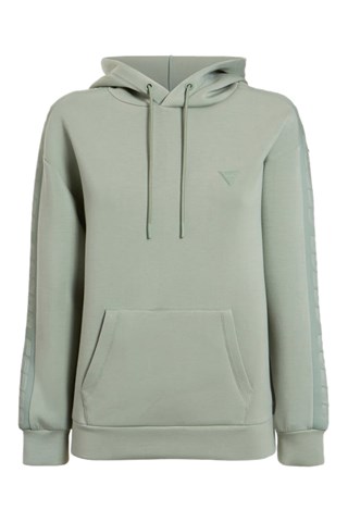 Sweat com capuz Brenda - Verde-água