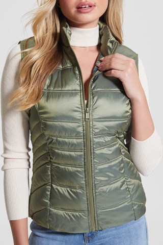 Colete acolchoado Ginger - Caqui