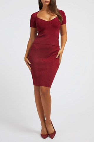 Saia justa - Vermelho