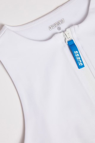 Casaco de malha sem mangas Branco