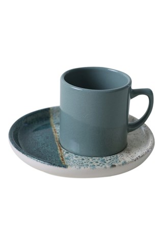 Aardewerk Koffieservies - 6 Personen