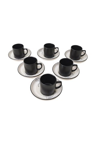 Aardewerk Koffieservies - 6 Personen