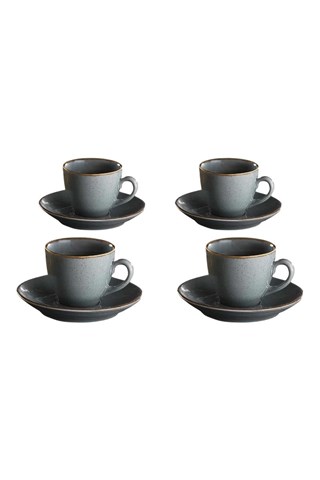Porseleinen Koffieservies Lima - 4 Personen