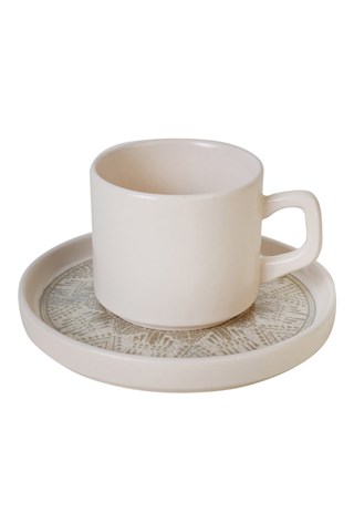 Keramisch Theeservies - 6 Personen