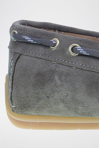 Mocassins en nubuck River - Gris