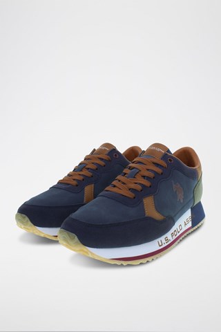 Baskets Cleef - Bleu