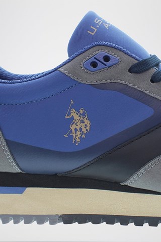 Baskets Justin - Bleu