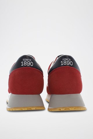 Baskets Cleef - Rouge