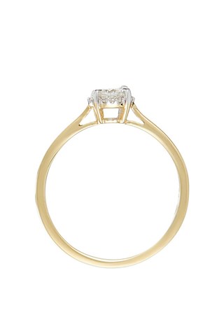 Anel solitário Amoureuse Ouro amarelo e diamantes
