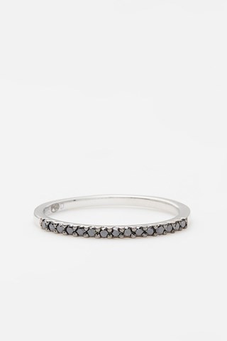 Aliança Sobriété Ouro branco e diamantes