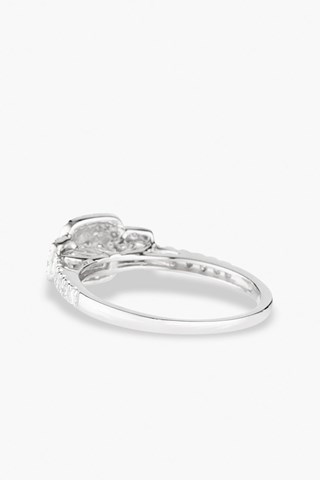 Anel Aliança Pureté Ouro branco e diamantes