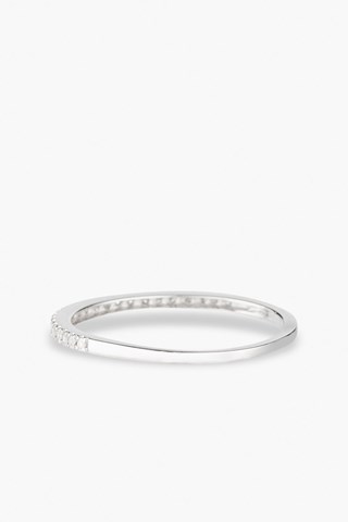 Anel Aliança Pureté Ouro branco e diamantes