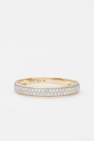 Aliança Granité Ouro amarelo e diamantes