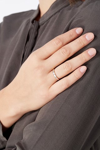 Aliança Baguette Ouro amarelo e diamantes 