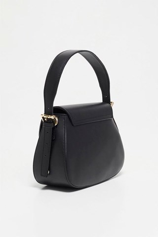 Mala de couro Laura - Preto