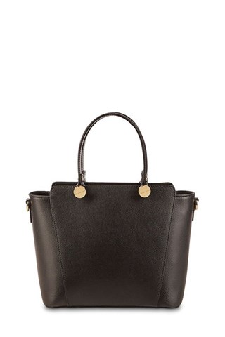 Mala de couro Cavoli - Preto