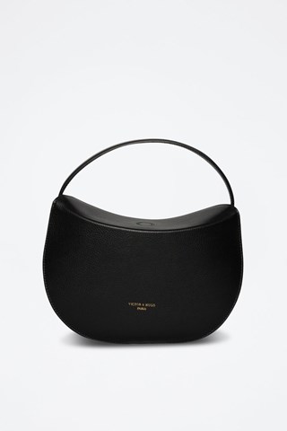 Mala de couro Alexa - Preto